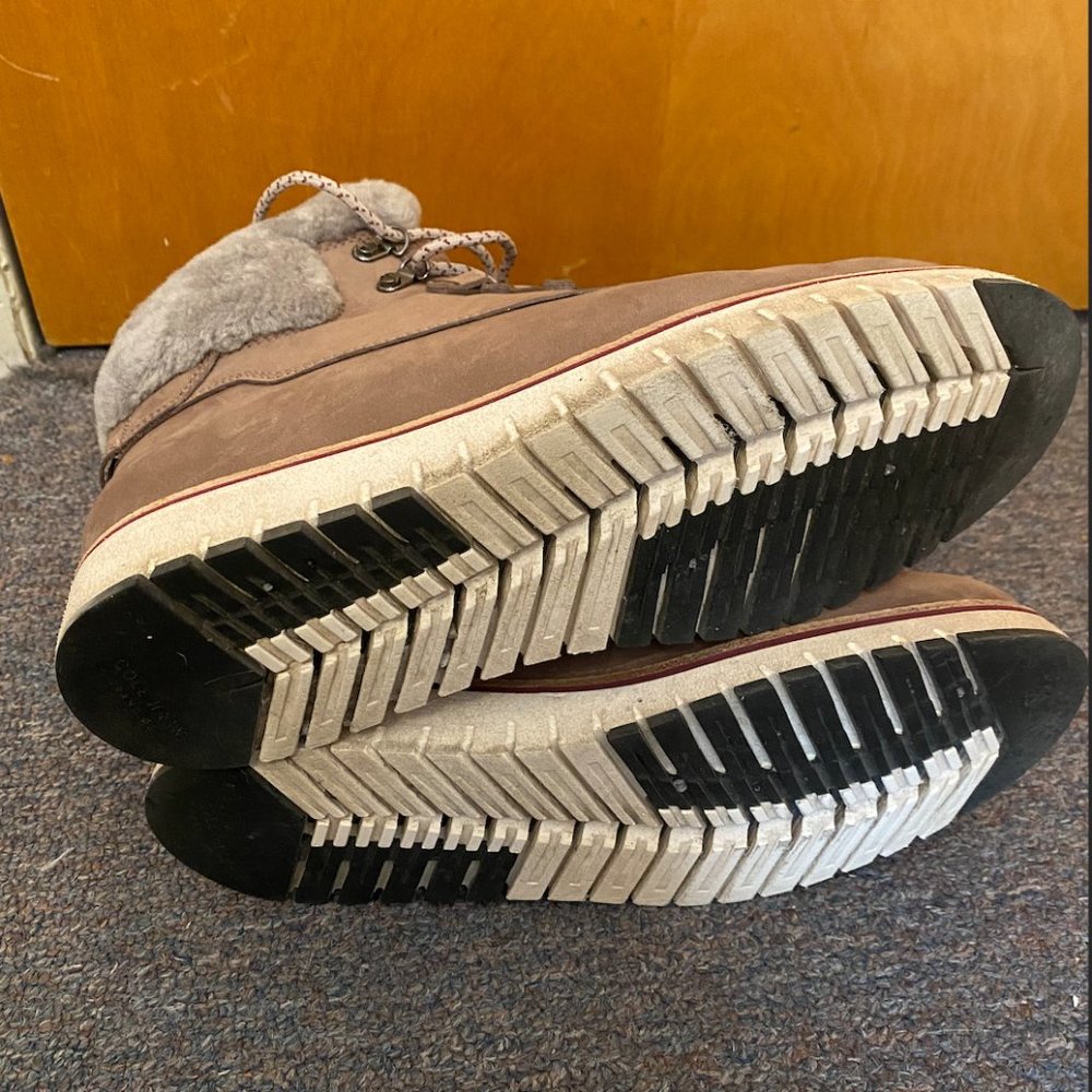 Cole Haan Women's Brown Hike Boots - Picture 3 of 4